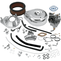 S&S CYCLE Super G Carburetor Kit Evolution Big Twin 110434