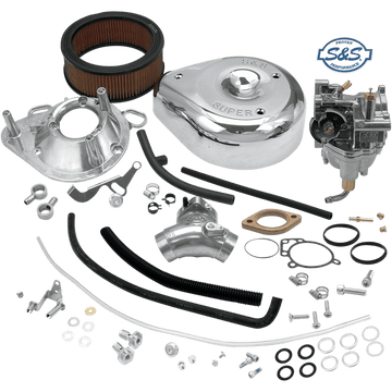 S&S CYCLE Super G Carburetor Kit Evolution Big Twin 110434