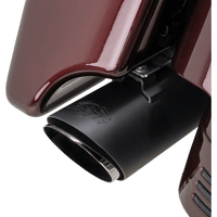 VANCE & HINES Twin Slash Slip-On Muffler Black 46672