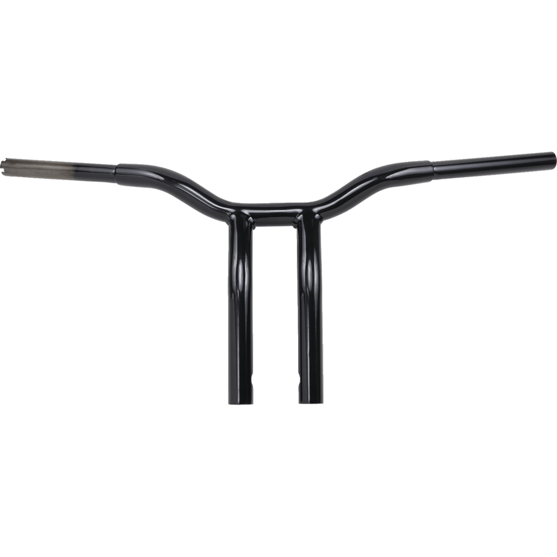 LA CHOPPERS Handlebar Kage Fighter One Piece Bent 12" Black LA733812B