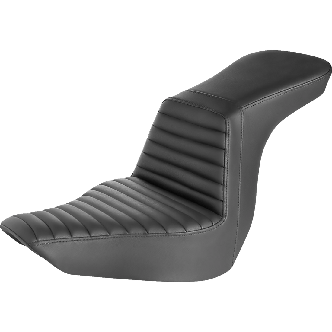 SADDLEMEN Step-Up Seat Front Tuck-n-Roll Black 81829191