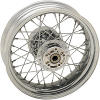 DRAG SPECIALTIES Wheel Laced 40 Spoke Rear Chrome 16x5