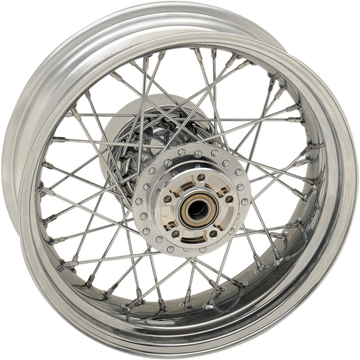 DRAG SPECIALTIES Wheel Laced 40 Spoke Rear Chrome 16x5