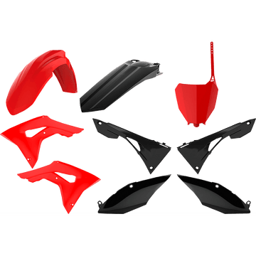 POLISPORT Body Kit Complete Red/Black CRF 250R/450R 90833