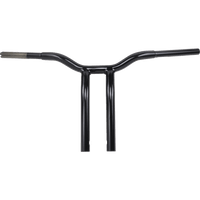 LA CHOPPERS Handlebar Kage Fighter One Piece Bent 14" Black LA733814B