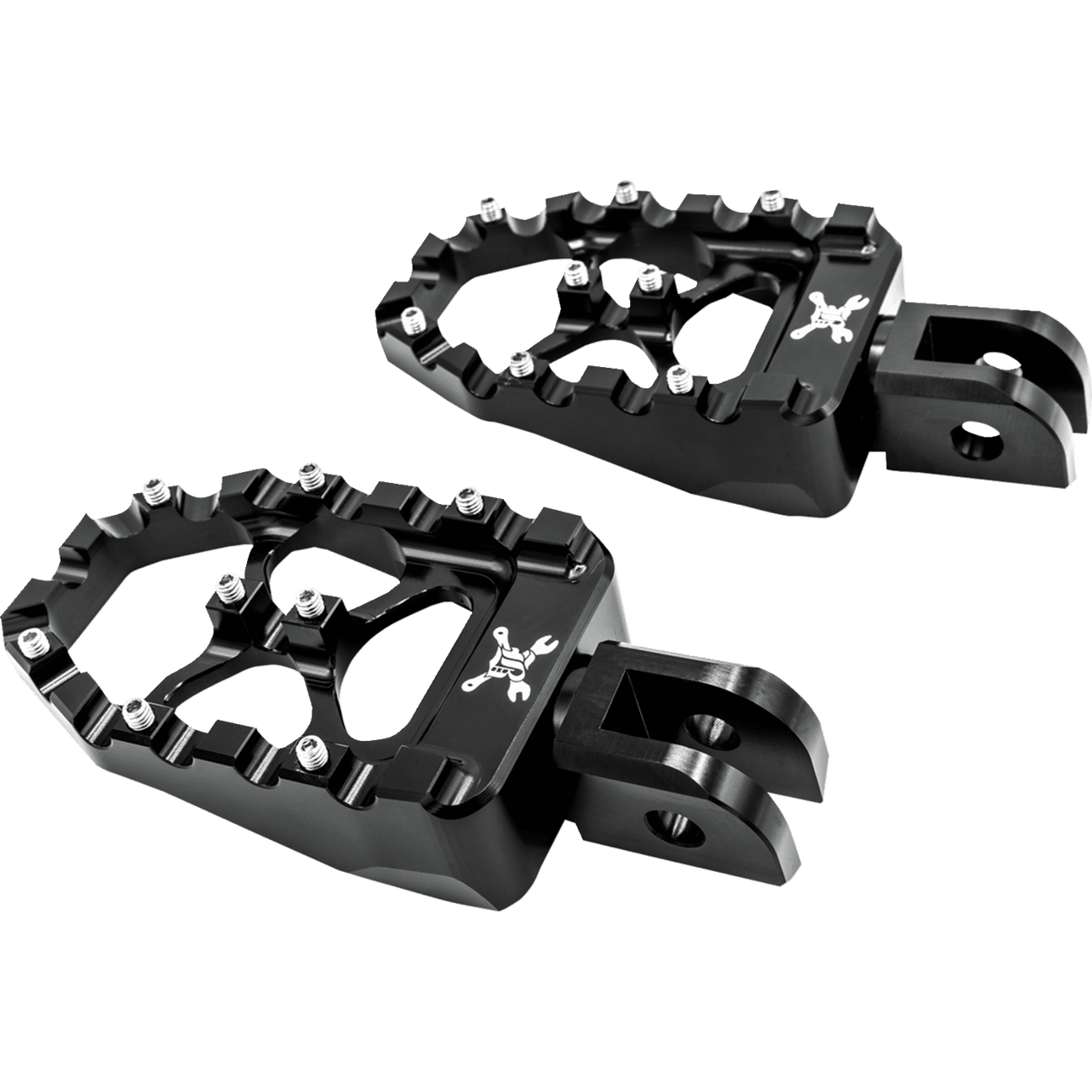 BURLY BRAND MX Evolution Pegs Black Softail B131016B