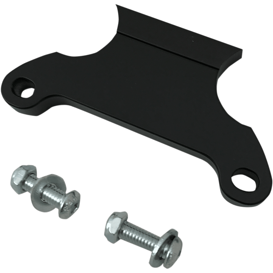 LA CHOPPERS T-Bar Gauge Mount Flat Black 1.5" Diameter LA739002M