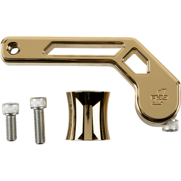 PRO-ONE PERF.MFG. T-Rex Shorty Shifter Arm Gold '88-'22 FL 500775TIN