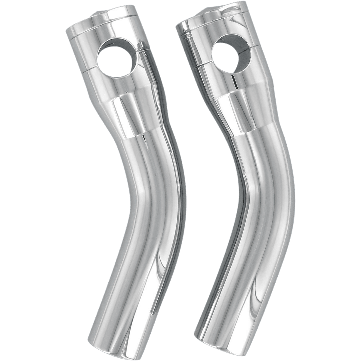 ACCUTRONIX Risers Pullback 7" Chrome HRP1357C