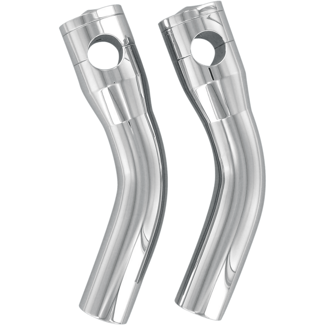 ACCUTRONIX Risers Pullback 7" Chrome HRP1357C