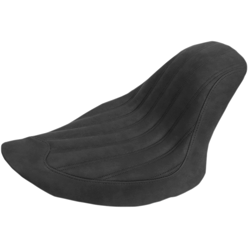 SADDLEMEN Knuckle Solo Seat Ribbed Black FB 806120023