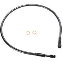 MAGNUM SHIELDING Brake Line 10 mm-Straight 25" Black Pearl AS47625