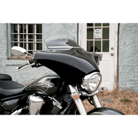 MEMPHIS SHADES Fairing Windshield Trim Stainless Steel Polished Slim