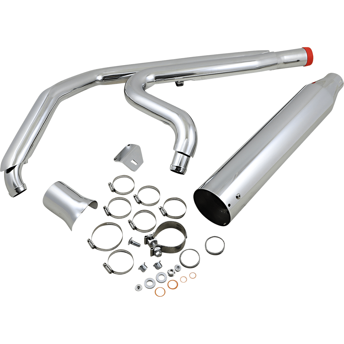 KHROME WERKS 2:1 Outlaw Exhaust Chrome No End Cap Included 200770