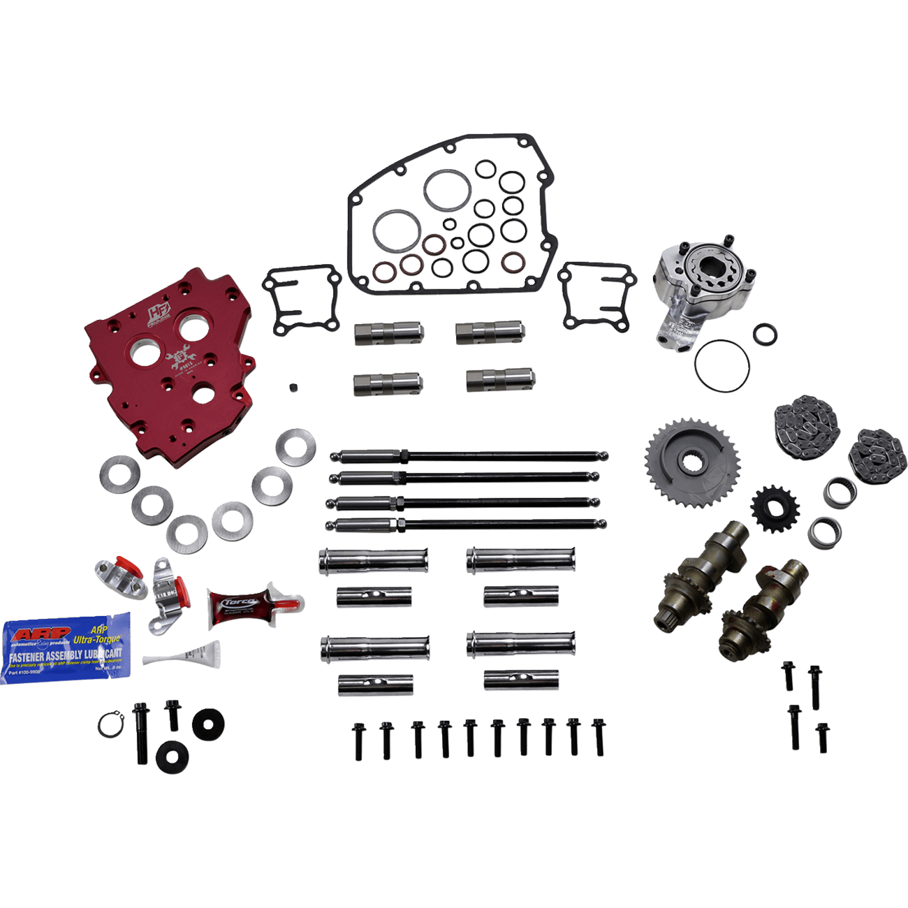 FEULING OIL PUMP CORP. Camchest Kit HP+® Chain Drive Conversion 543 Series Twin Cam 7224