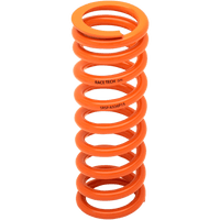 RACE TECH Progressively Wound Shock Spring Orange P15 Spring Rate 195 lbs/in 285 lbs/in SRSP 6326P15