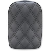 SADDLEMEN Detachable Pillion Pad Lattice Stitched Black SA1023