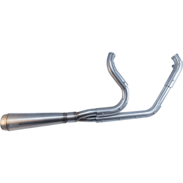 TRASK Assault 2:1 Exhaust Stainless Steel '07-'17 Softail TM5060