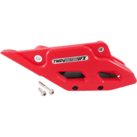 T.M. DESIGNWORKS Factory Edition Chain Guide With Replacement Wear Pad Red RCGKT5RD