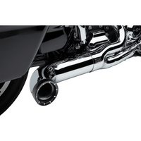 COBRA Turn Out 2-into-1 Exhaust System Chrome 62711