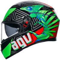 AGV K3 Helmet Kamaleon Black/Red/Green Small 2118381004013S