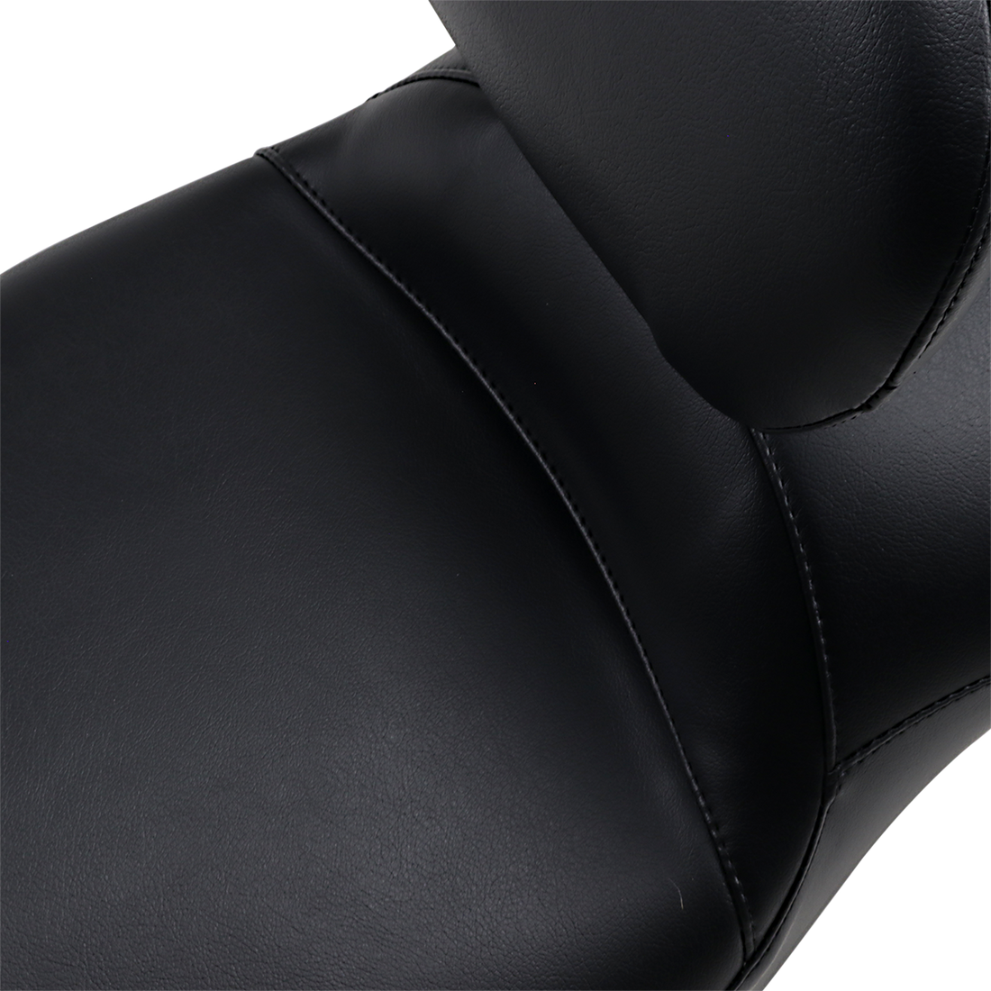 LE PERA Maverick Daddy Long Legs Seat With Backrest Black Smooth FL '08-'23 LK957DLTBRS