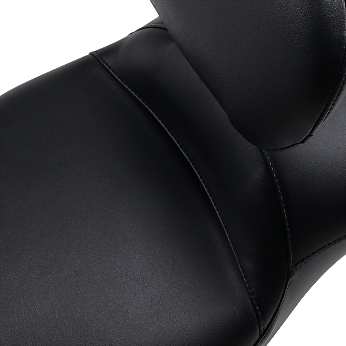 LE PERA Maverick Daddy Long Legs Seat With Backrest Black Smooth FL '08-'23 LK957DLTBRS