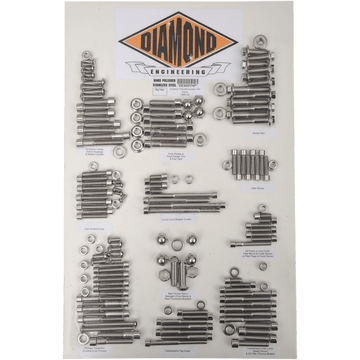 DIAMOND ENGINEERING Fastener Kit Custom/Transformation OEM Dyna DE6007HP