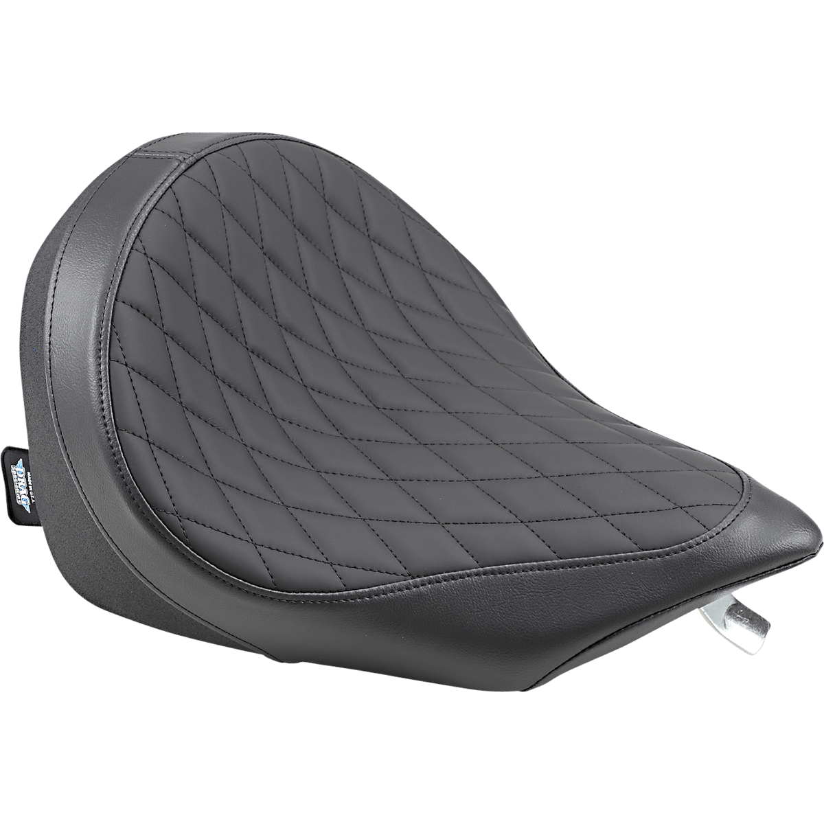 DRAG SPECIALTIES Low Solo Seat Diamond Stitch Black Victory '03-'17