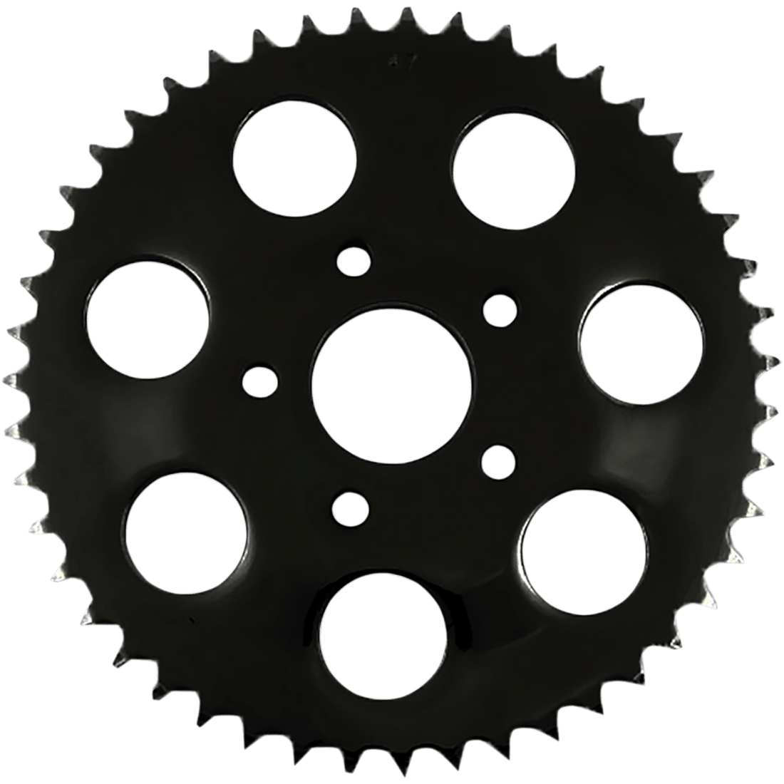 DRAG SPECIALTIES Rear Sprocket Black Flat 46 Tooth