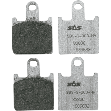 SBS Dual Carbon Brake Pads ZX-14R