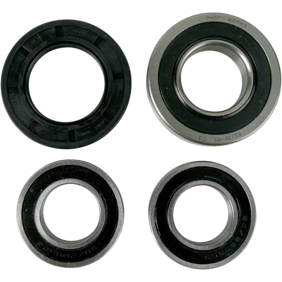 PIVOT WORKS Wheel Bearing Kit Rear