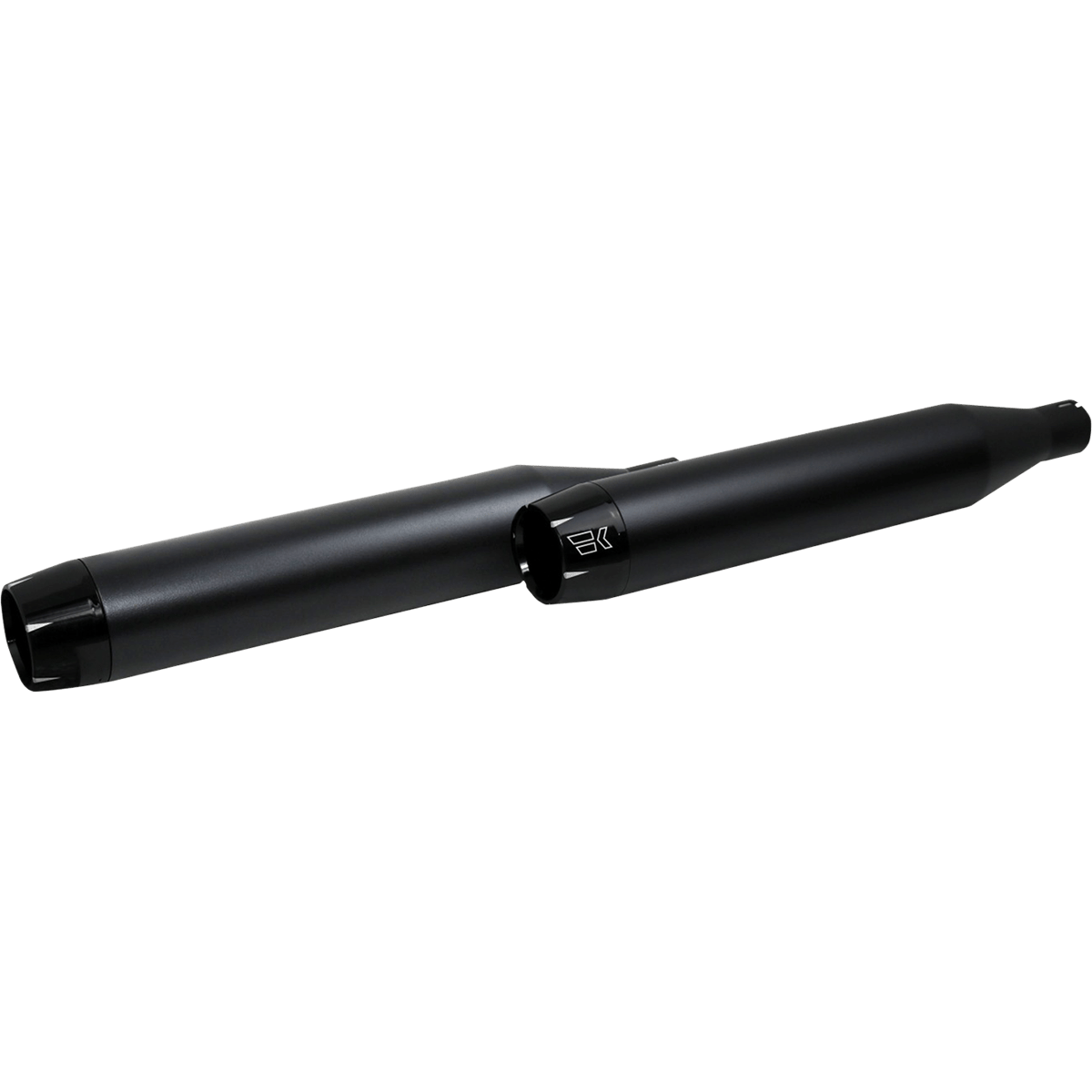 KHROME WERKS 3-1/2" Slip-On Mufflers Black 202620