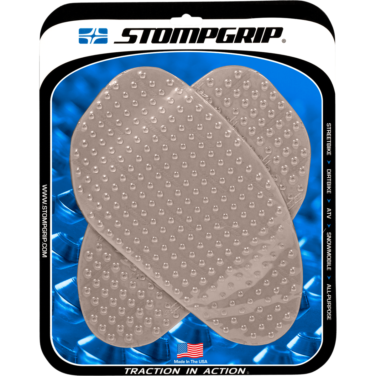 STOMPGRIP Universal Traction Pad Clear