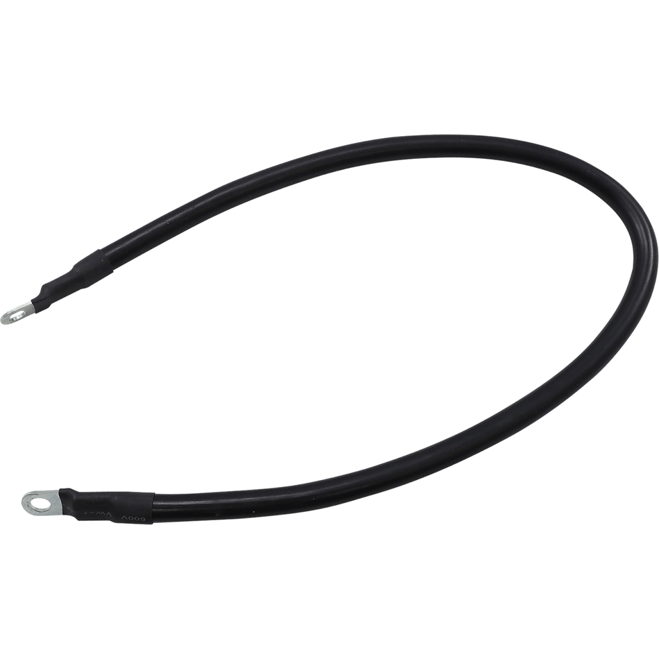 MOOSE RACING Battery Cable 18" Black