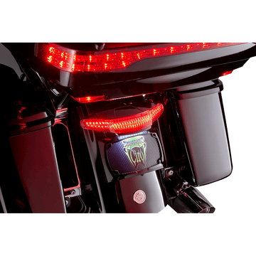 CIRO Taillight/License Plate Mount Smoke Lens Black