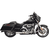 BASSANI XHAUST Short 2:1 Exhaust for FL Stainless Steel 1F42SS