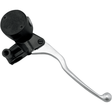 SHINDY Master Cylinder Round 5/8" Black/Silver 17654A