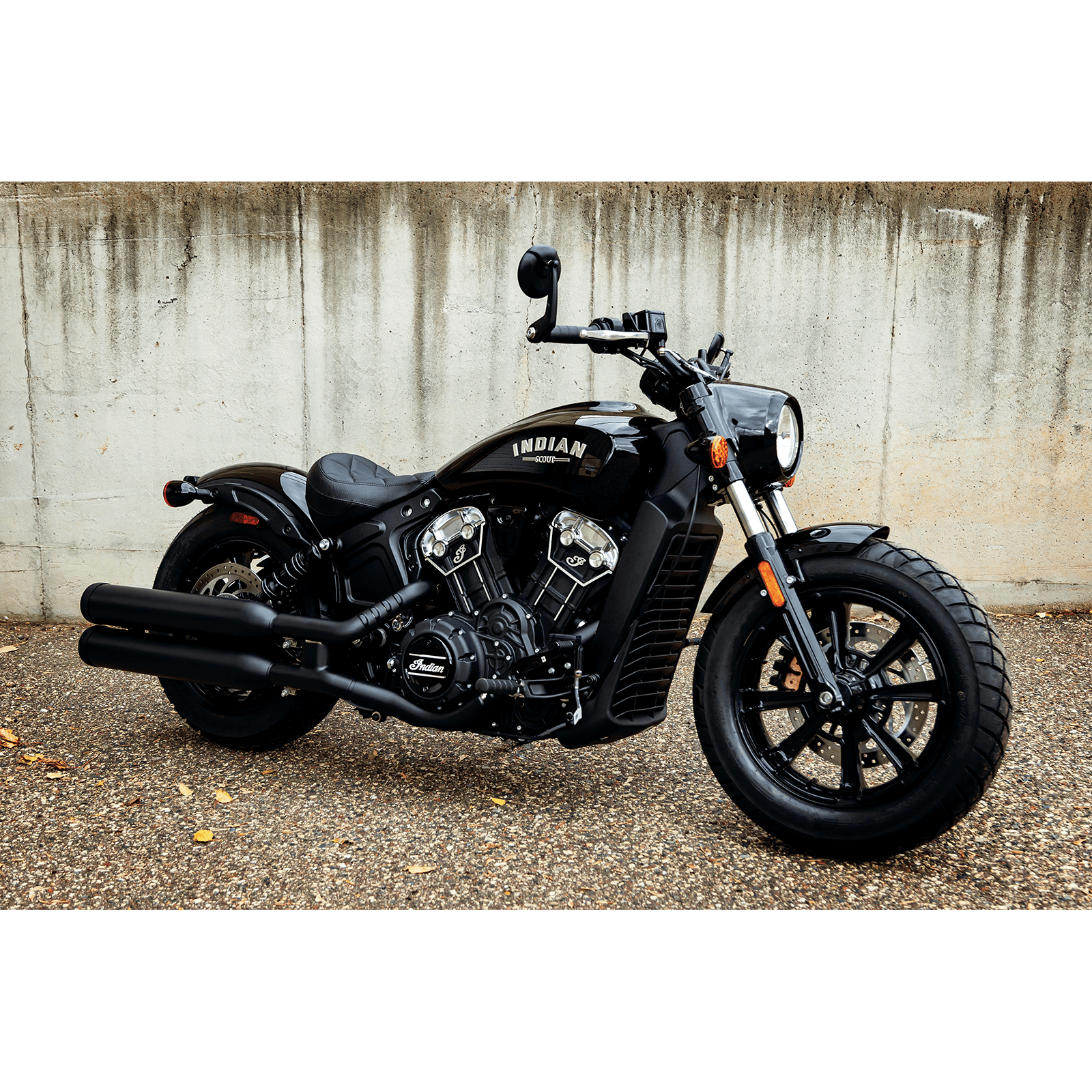 MUSTANG Solo Seat Black Scout Bobber '18-'23 76842