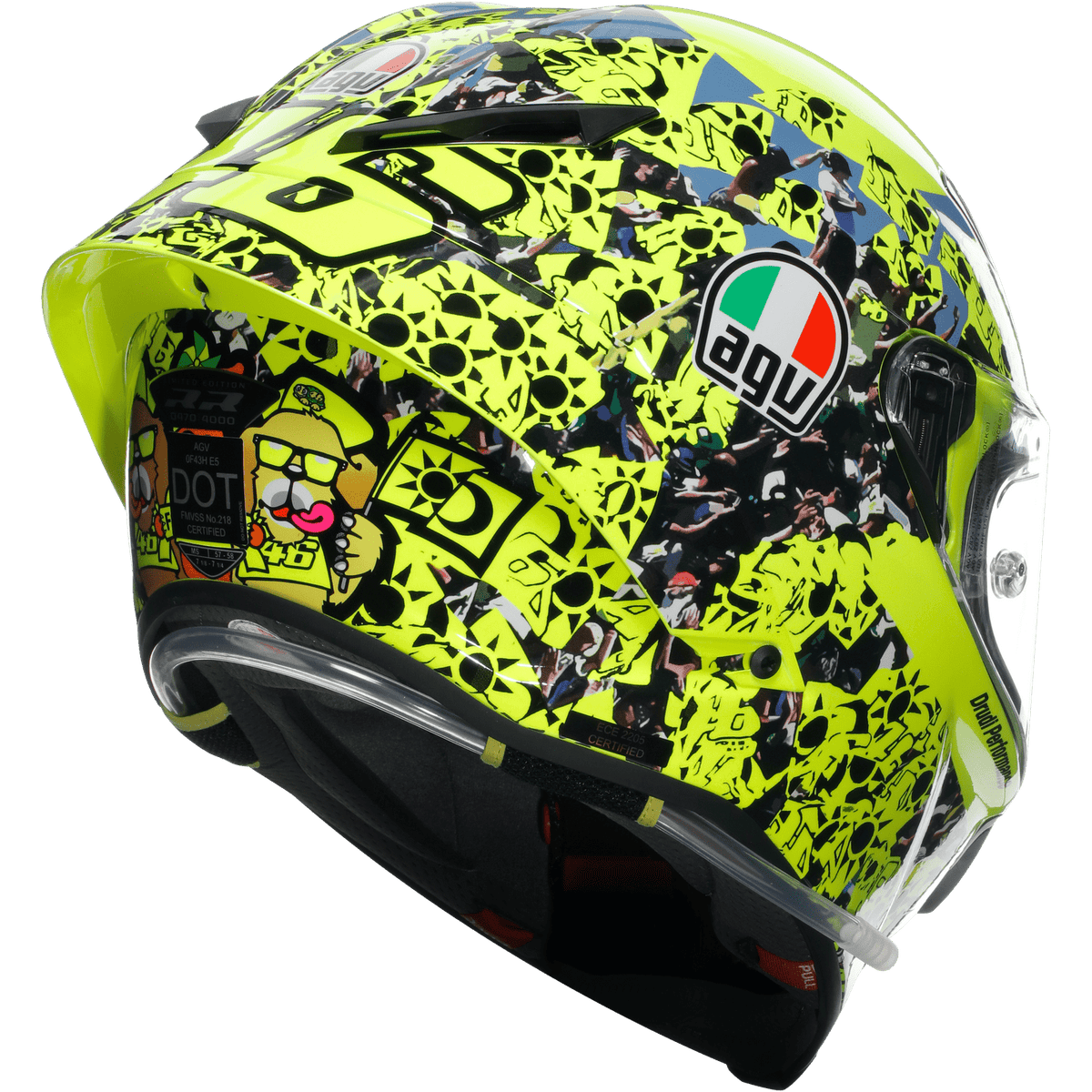 AGV Pista GP RR Helmet Rossi Misano 2 2021 Limited Large