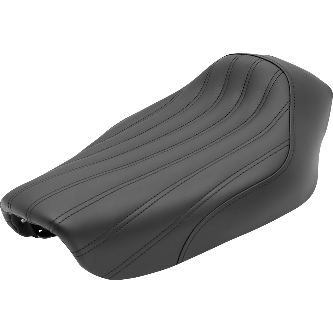 SADDLEMEN Knuckle Solo Seat Ribbed Black FXD '04-'05 804040023