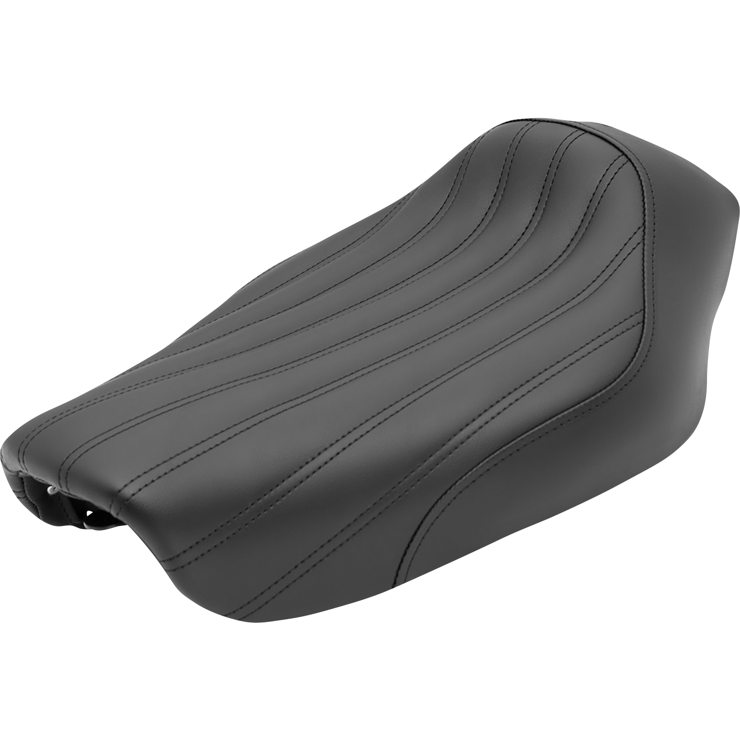 SADDLEMEN Knuckle Solo Seat Ribbed Black FXD '04-'05 804040023