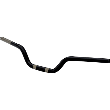 TODD'S CYCLE Handlebar Moto 1-1/8" Flat Black TD11800M