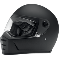 BILTWELL Lane Splitter Helmet Flat Black Medium 1004201103