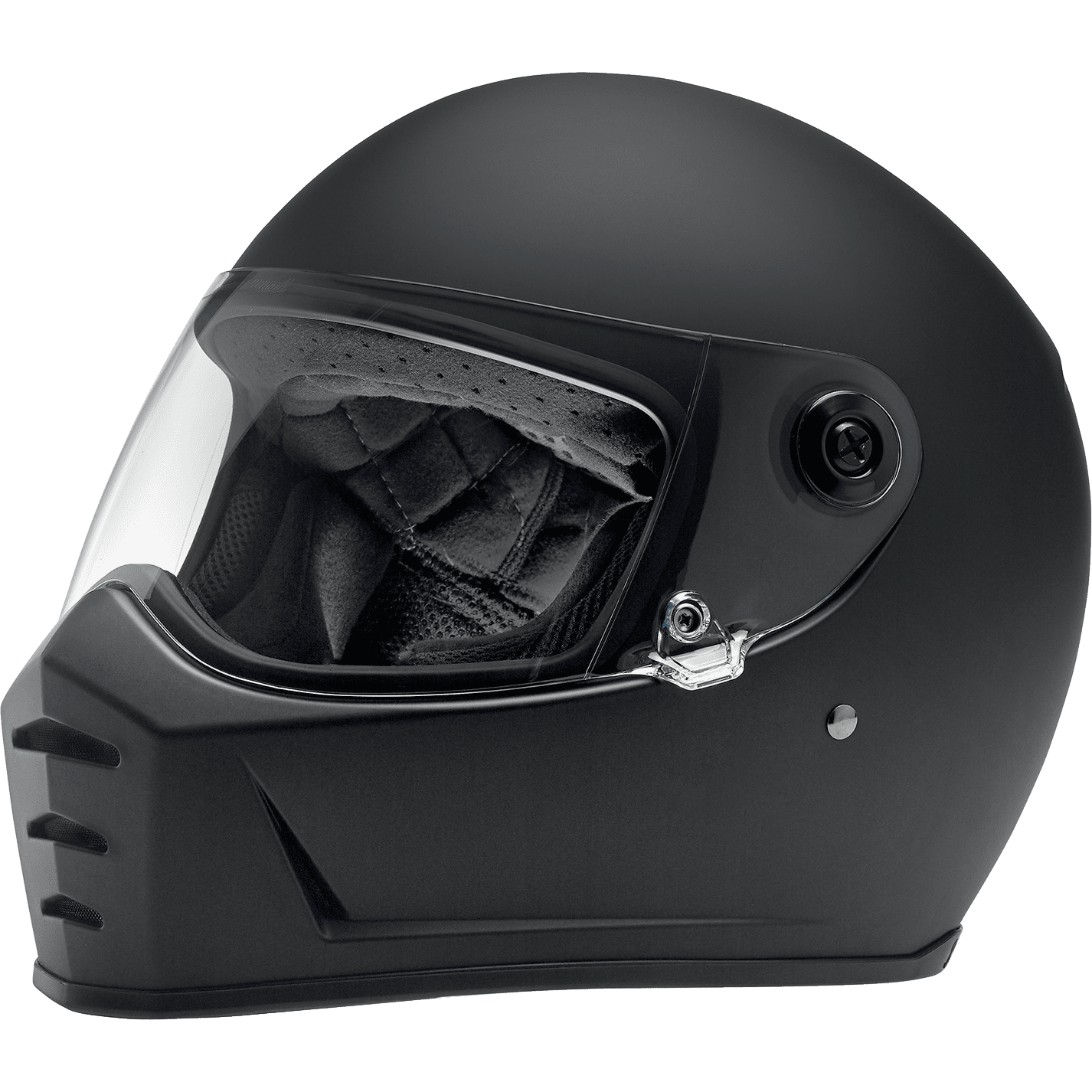 BILTWELL Lane Splitter Helmet Flat Black Large 1004201104