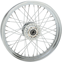 DRAG SPECIALTIES Wheel Laced 40 Spoke Front Chrome 19x2.5 '04-'05 FXD