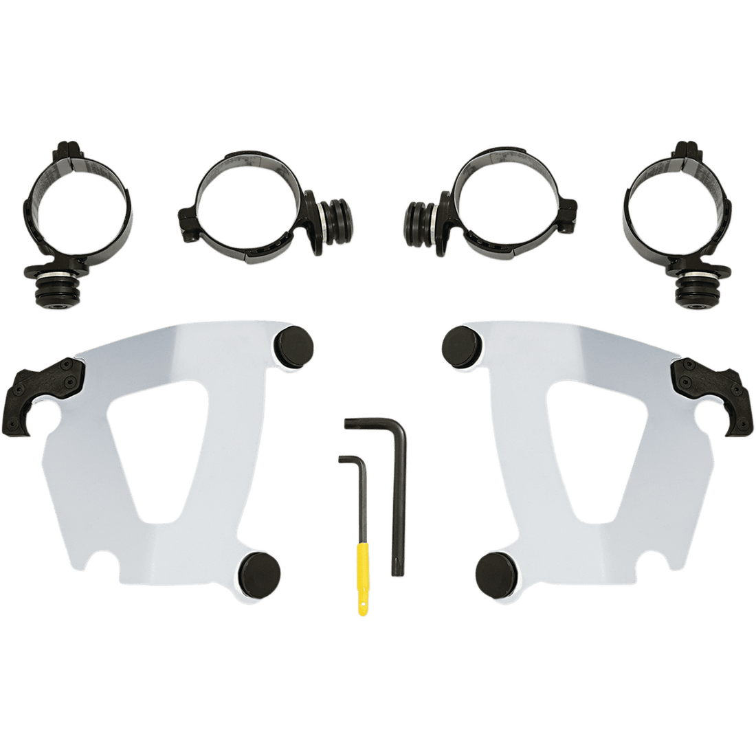 MEMPHIS SHADES Road Warrior Mounting Kit Polished FXFB MEK2050