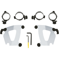 MEMPHIS SHADES Road Warrior Mounting Kit Polished FXFB MEK2050