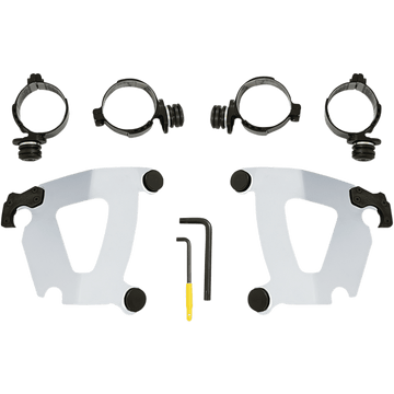 MEMPHIS SHADES Road Warrior Mounting Kit Polished FXFB MEK2050