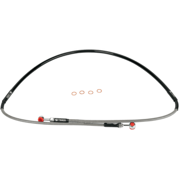 MOOSE RACING Brake Line Front Stainless Steel YZ 80/85